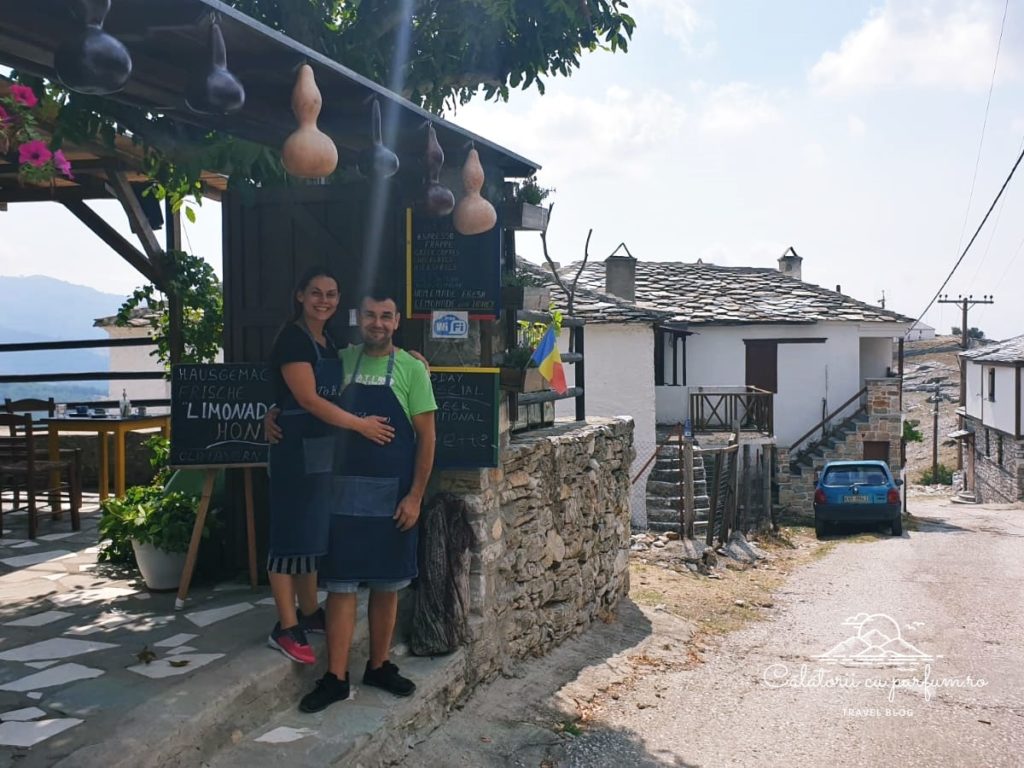 taverna terasa Kastro Thassos