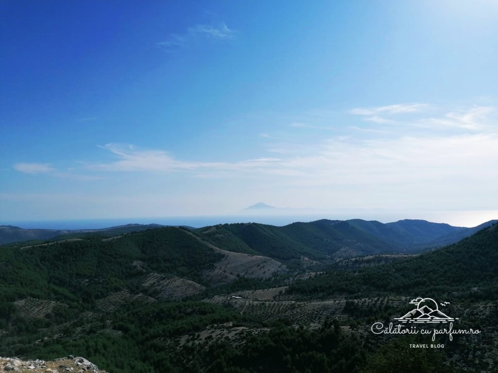 panorama munti Thassos