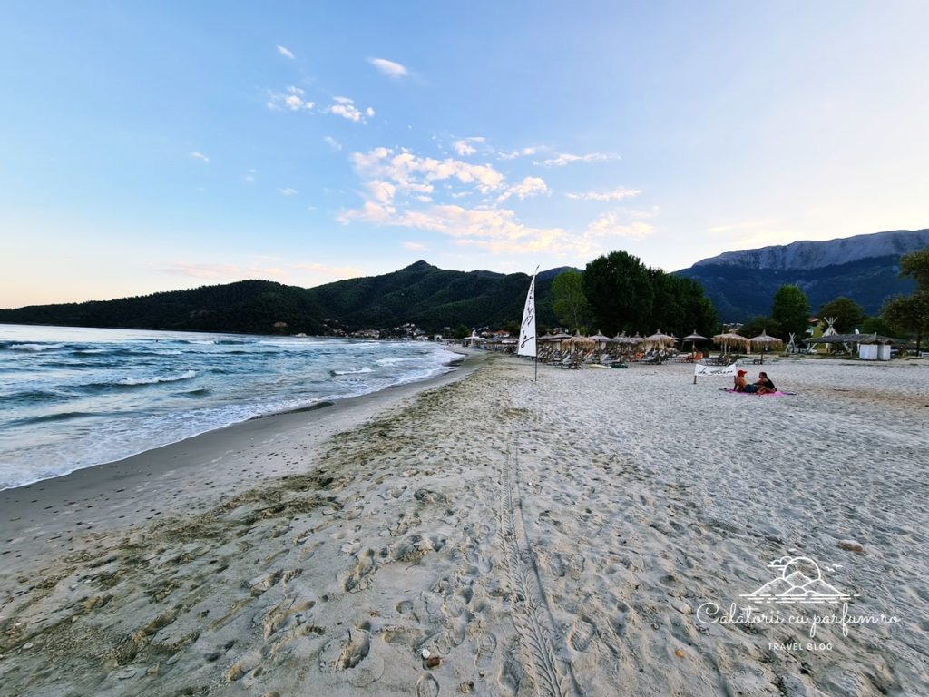 plaje insula Thassos 