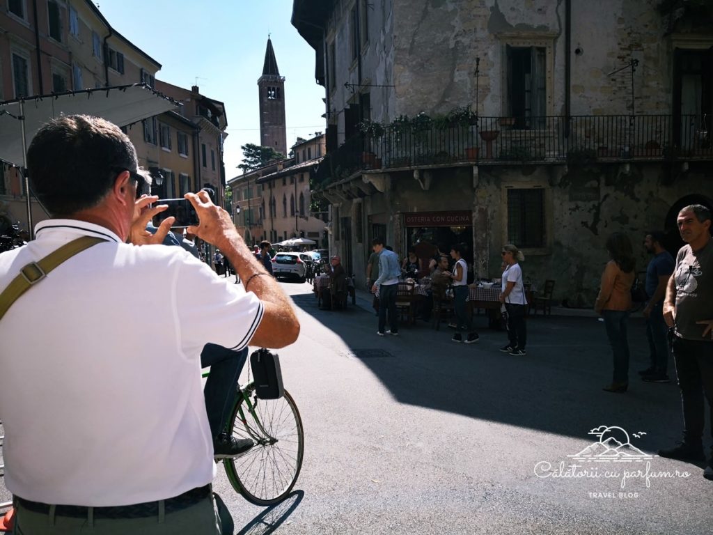 filmari pe strada camere de filmat Verona