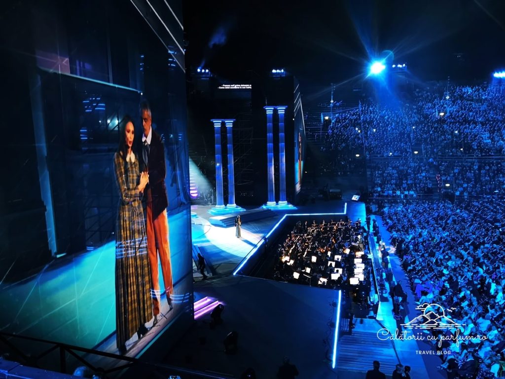 Aida Garifullina Andrea Bocelli spectacol Verona