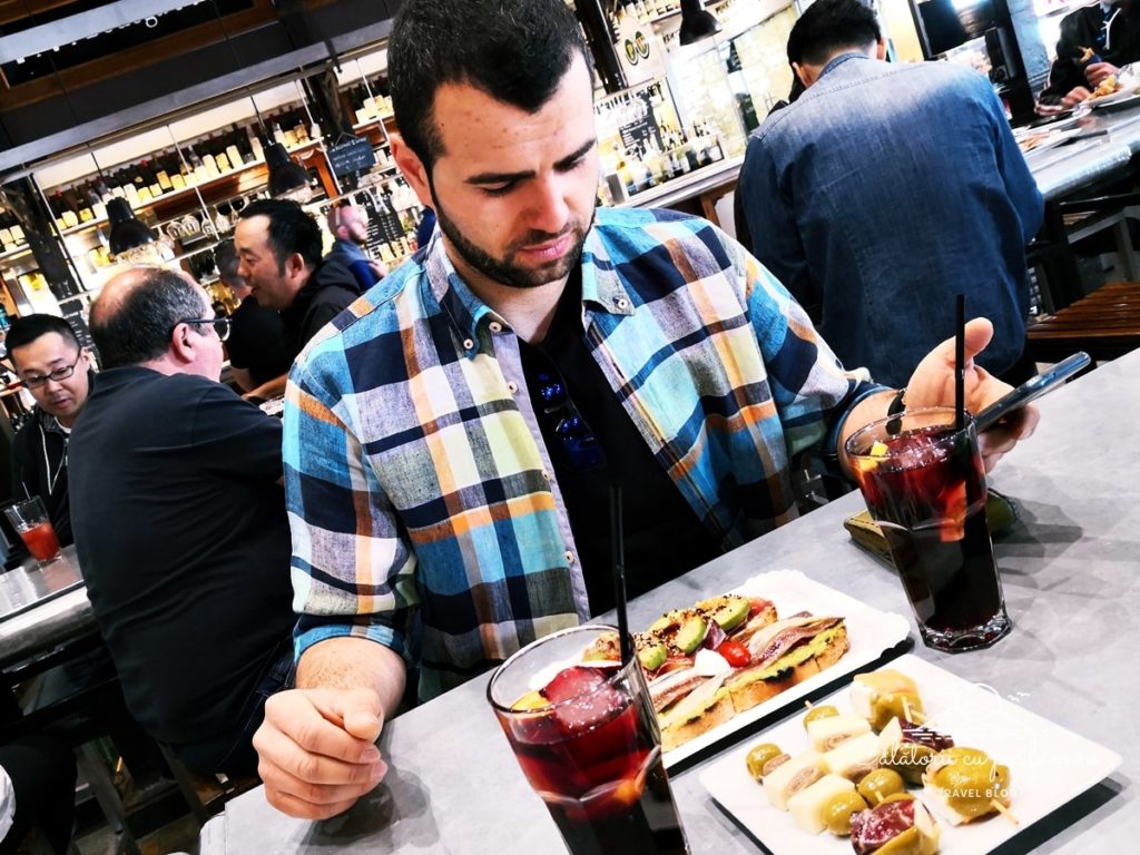 sangria tapas Madrid