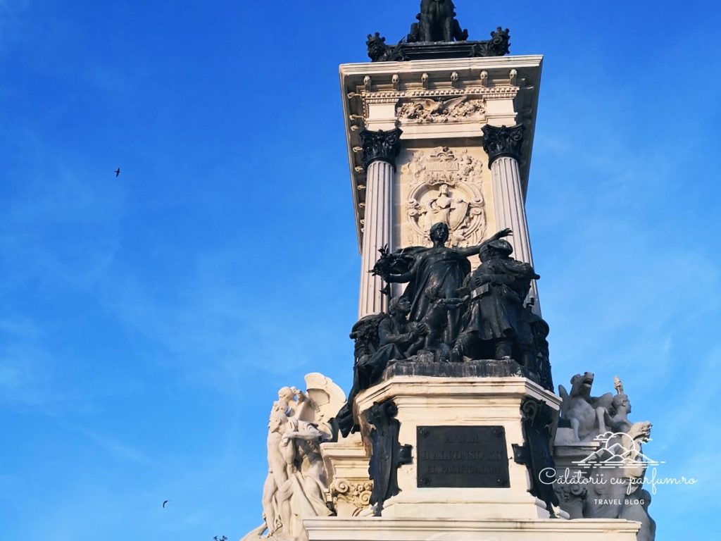 monument statuie Alfonso al XII-lea al Spaniei