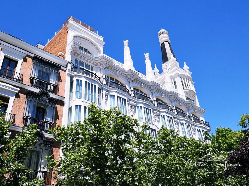 cladiri arhitectura Barrio de las Letras Madrid