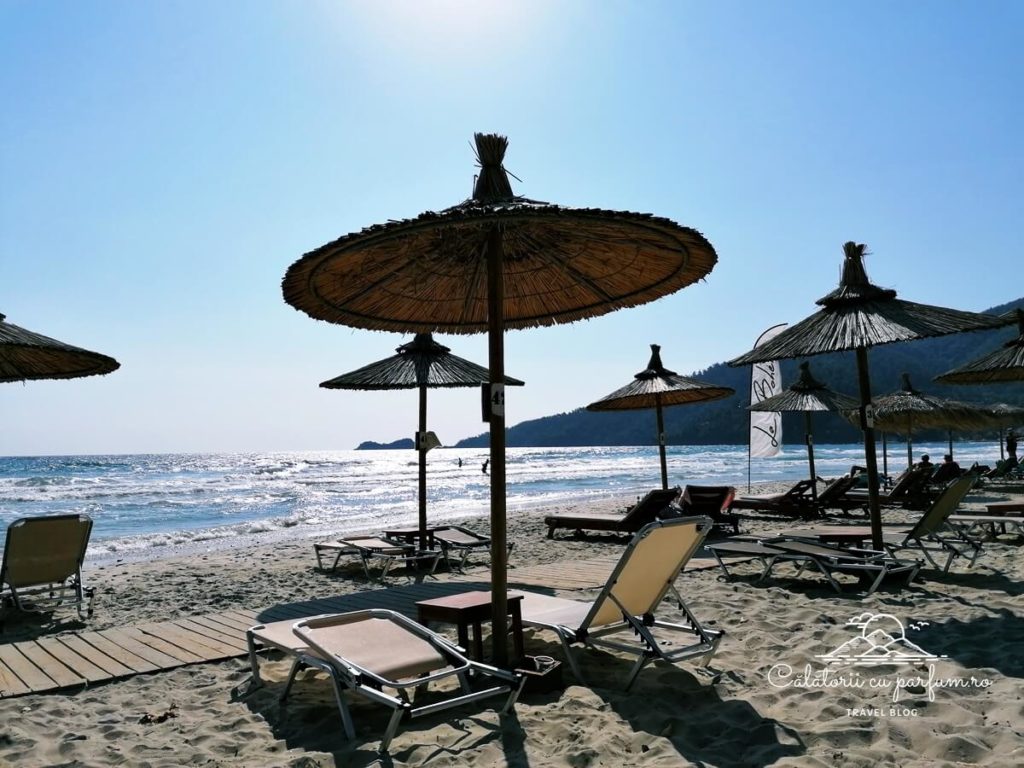 plaje private Golden Beach Thassos