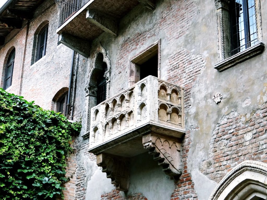 balconul Julietei Verona