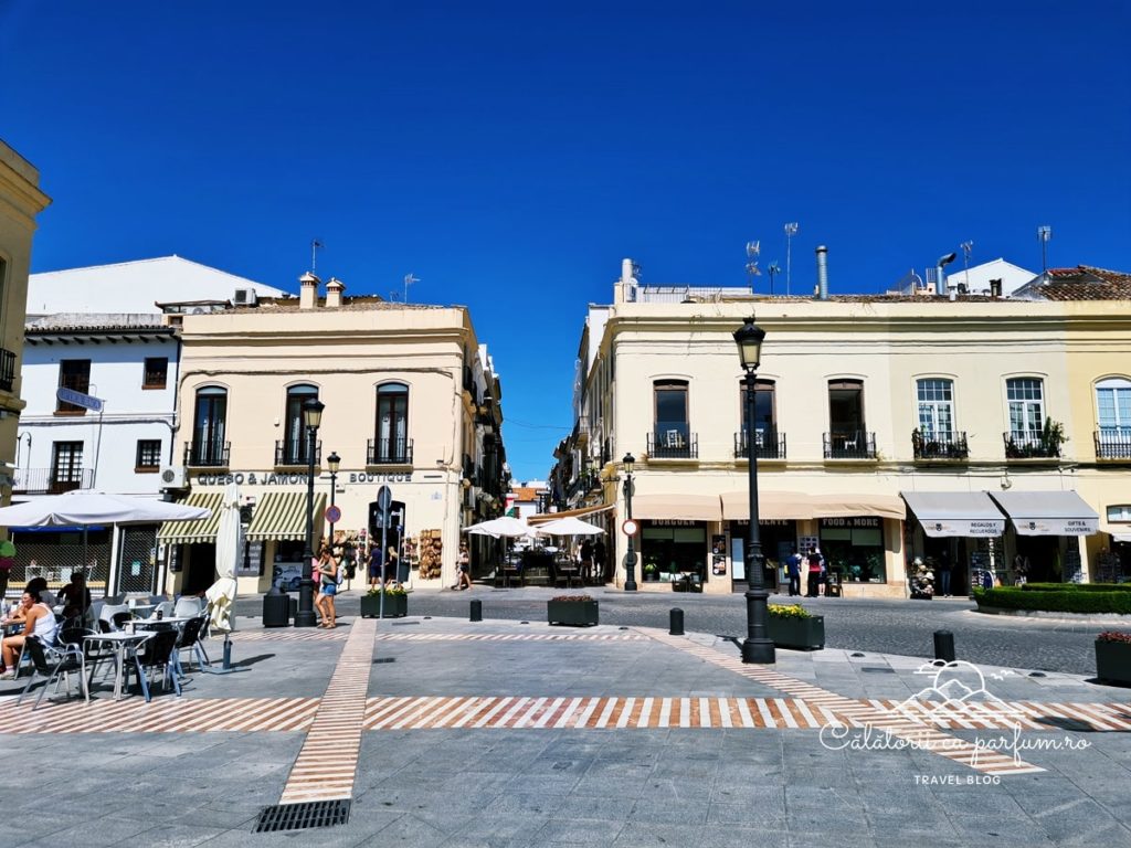 piata turistica Ronda Andaluzia