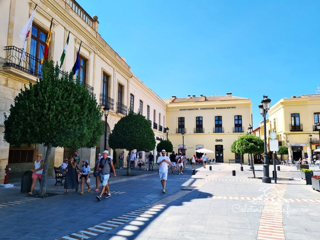 turisti Piata Spaniei Ronda