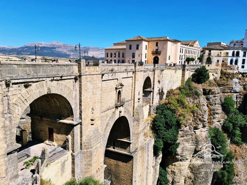 pod defileu panorama Ronda Spania