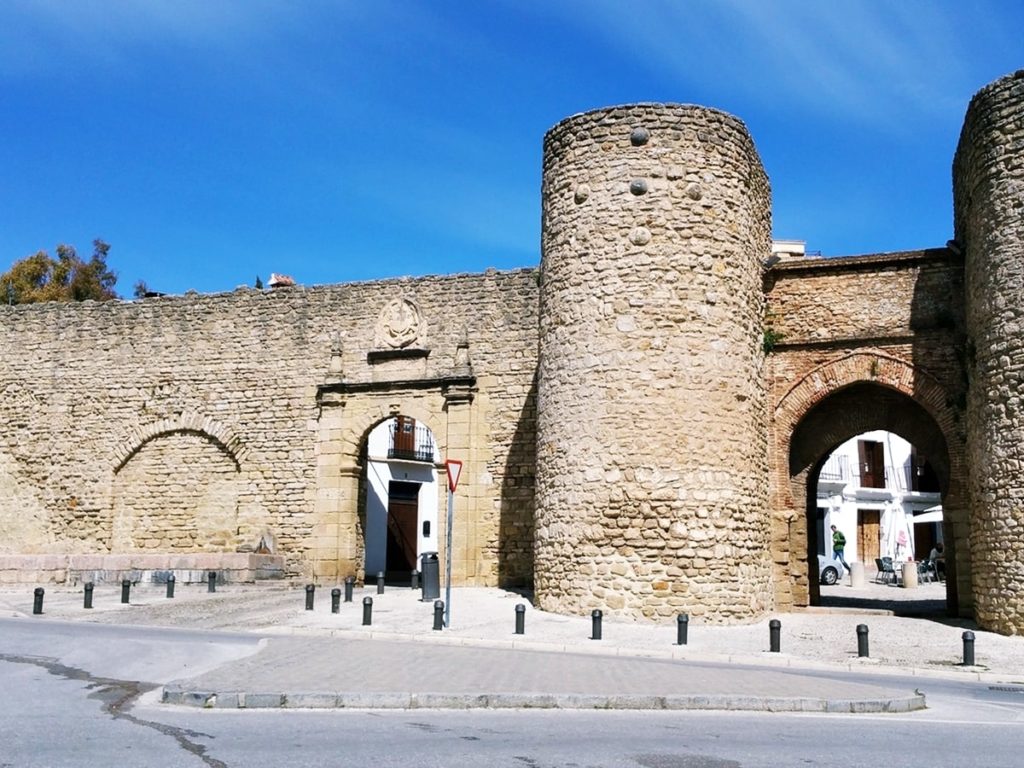 Puerta de Almocabar ziduri arabe Ronda